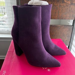 Brand New Purple Heel Boot